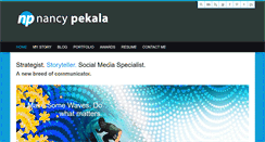 Desktop Screenshot of nancypekala.com