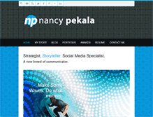 Tablet Screenshot of nancypekala.com